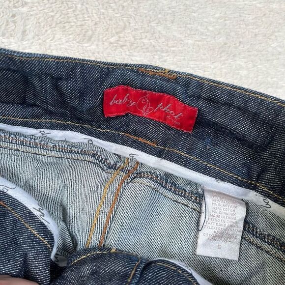 Vintage Y2K Baby Phat Cargo Women’s Capri Denim Cropped Jeans - Picture 5 of 8